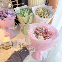 Mini lollipops Wangwang snacks candies finished bouquets souvenirs for your girlfriend birthday Valentines Day 520 gifts