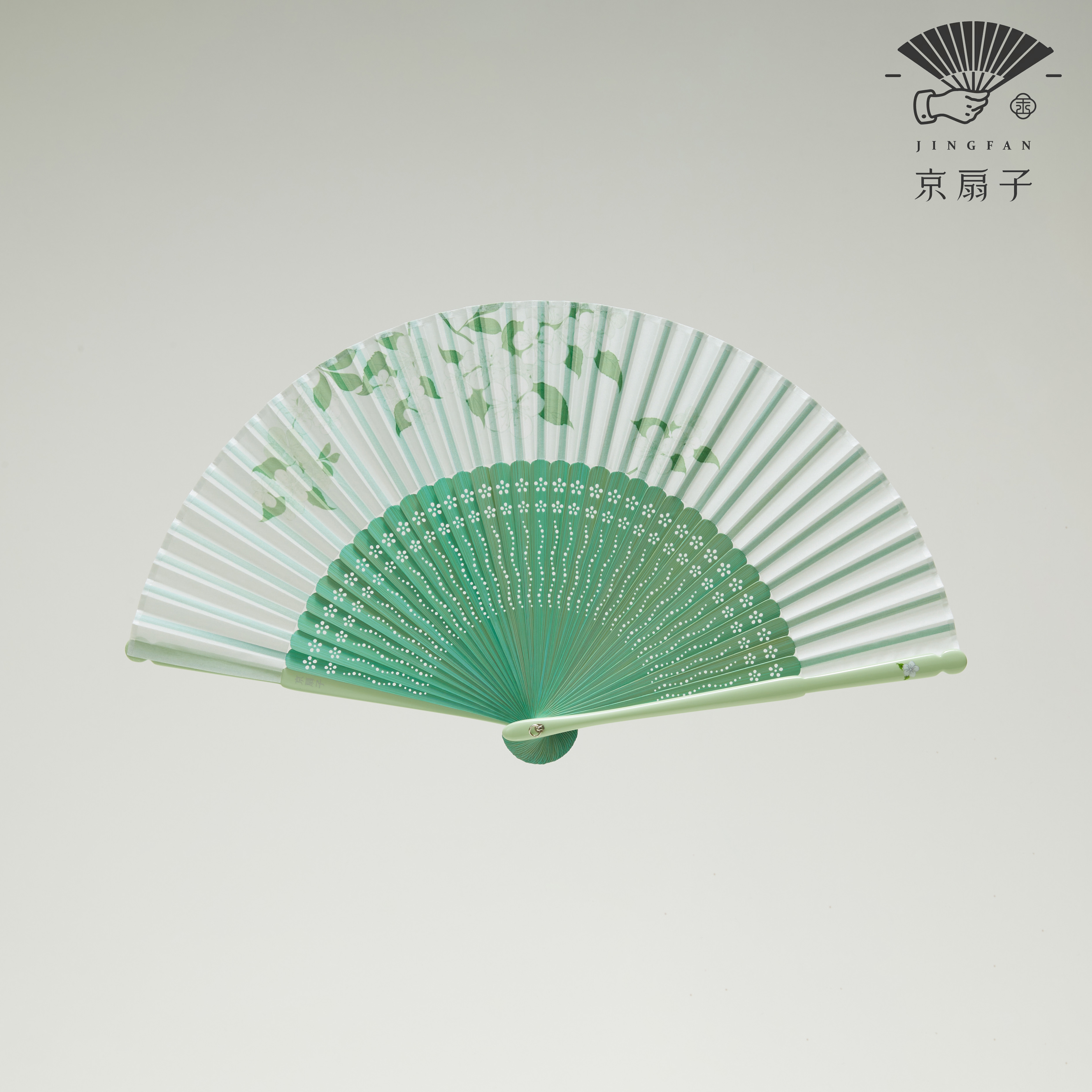 Kyung Fan) sunny and snowy old style ancient dress Han clothes accessories matching presents Beijing handmade folding fan folding fan