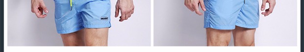 Quần đi biển nam màu rắn ba điểm quần short giản dị xu hướng nghỉ hè boyshort bên bờ biển nhanh khô quần bơi cỡ lớn thủy triều - Quần bãi biển 	quần đi biển nhóm	