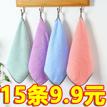 Water absorbent smear sloth dishcloth Home Fish Scales not afraid of oil kitchen Supplies Housekeeping clean to oil dishwashcloth
