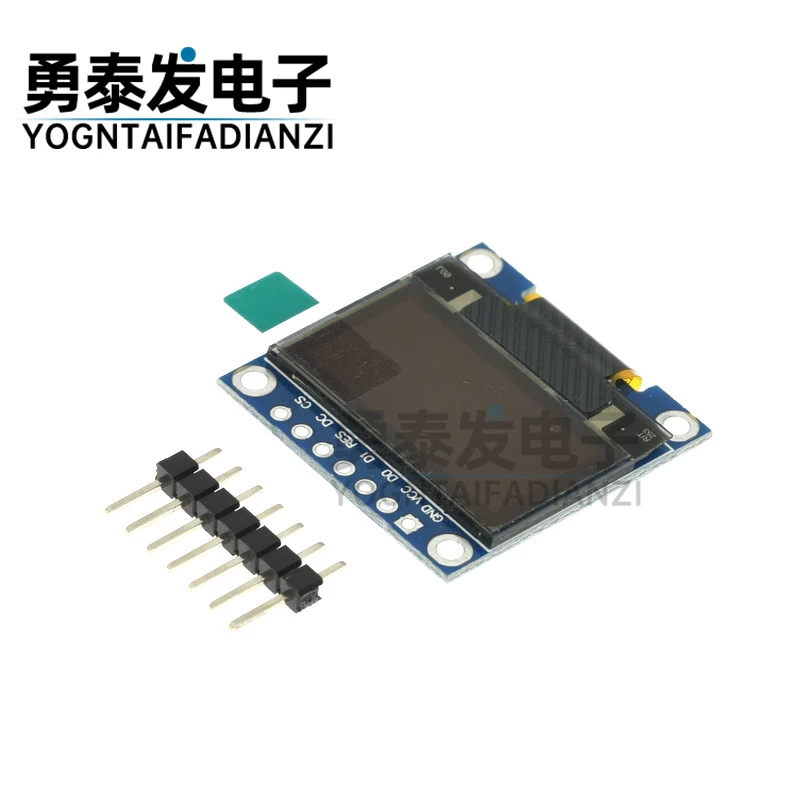 Дисплей OLED 0,96 дюйма, LCD-модуль совместим с STM32, 51 совместимых Raspberry