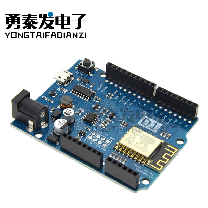 WeMos D1 WiFi UNO Development Board ESP8266 Wireless Module ESP-12 Compatible with Arduino