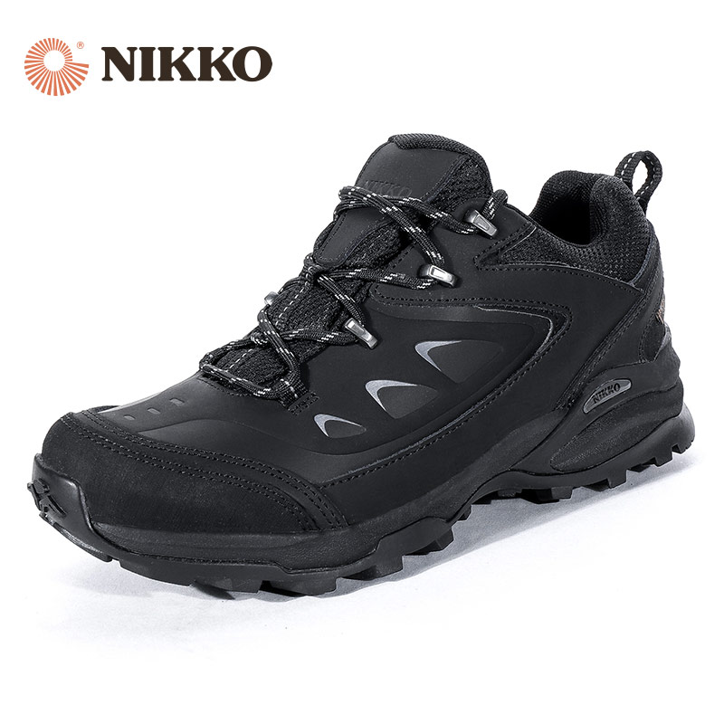 Nikko Hidaka outdoor waterproof shoes hiking boots men autumn and winter non-slip wear-resistant hiking shoes women's lightweight mountain shoes