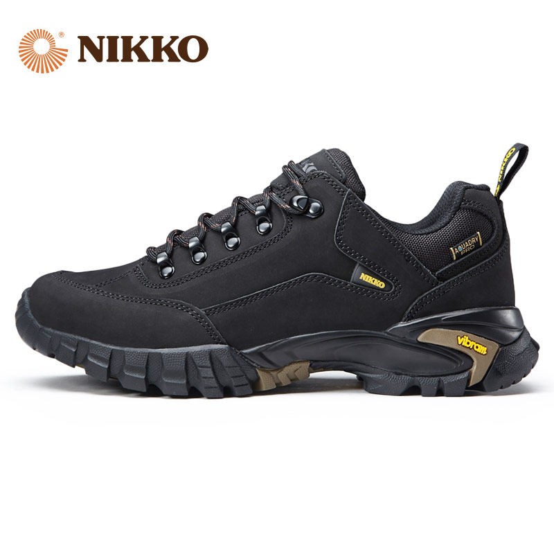 (Clearance) Nikko Rigao outdoor vibram bottom hiking shoes men's waterproof non-slip wear-resistant hiking shoes women's climbing