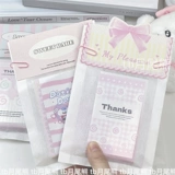 INS WIND PURE WHITET COTCKTEAP BAPEAR OUT из карты Упаковка Материал Лед Хлеб Хлеб Hot Bag Справочник наклейки на наклейки с маленькой сумкой для карточки