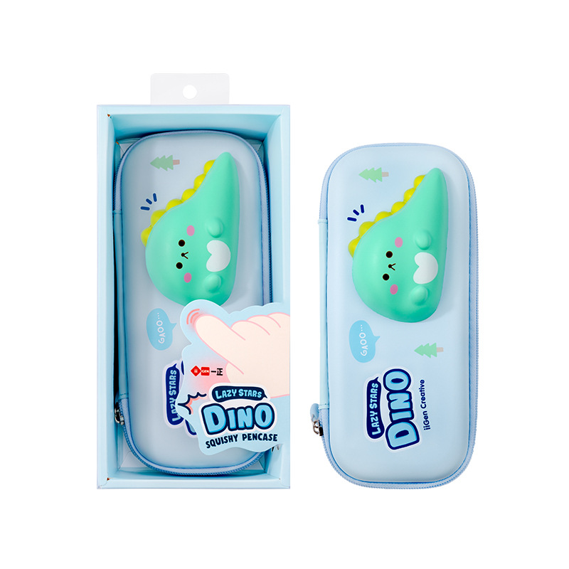 A positive stationery decompression pen case cute three years Erbannet red child Elementary school girl boy Decompression Pencil Bag