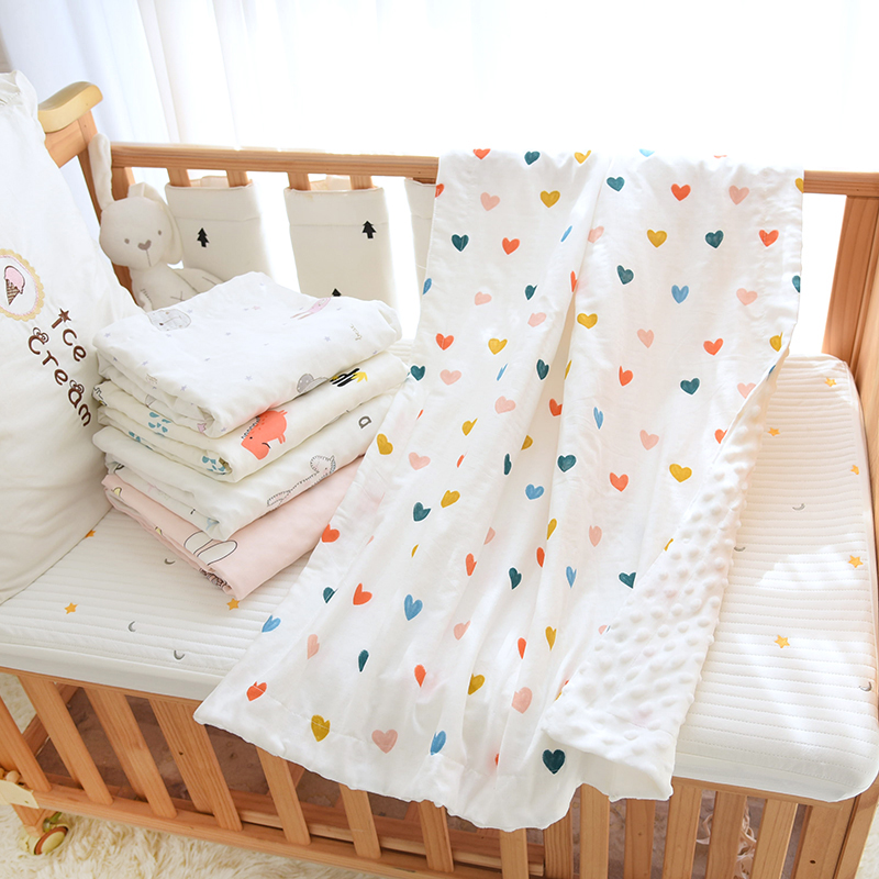 Baby blankets newborn children gauze appeasement soy bean blanket Kindergarten baby Nap Season Universal Pure Cotton Cover Blanket-Taobao
