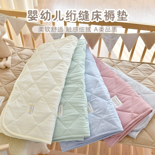 Детский матрас, кроватка для новорожденных, детская простыня для детского сада для приставной кровати, можно стирать, делается под заказ