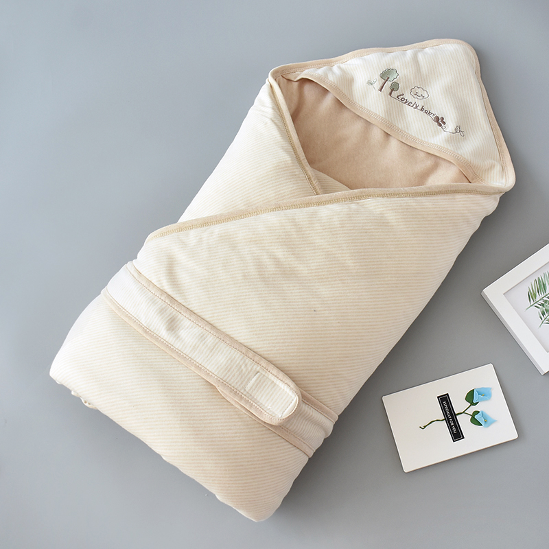 Baby cotton huddled newborn bag cotton autumn and winter thickened out dual-use newborn baby swaddling bag sleeping bag