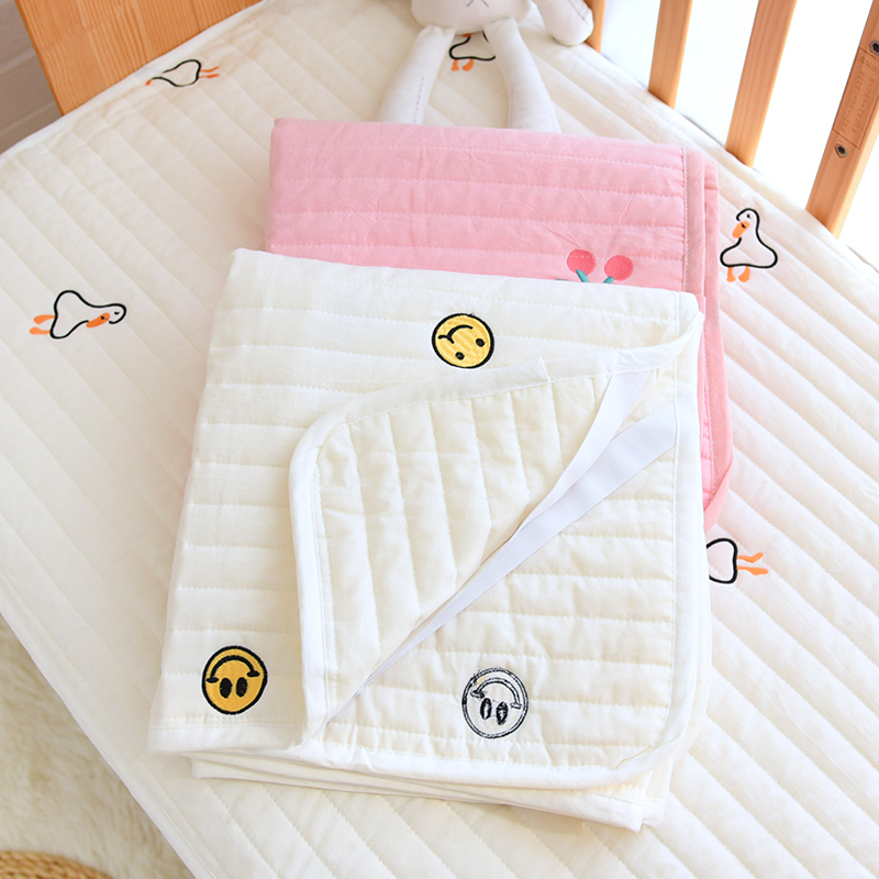 Baby bed single newborn children splice bedding pure cotton mattress kindergarten baby four seasons of general nap mat