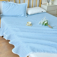 Четырехтокол зашифрованный Pure Ramie Cool Mat Blue Ramie 100%