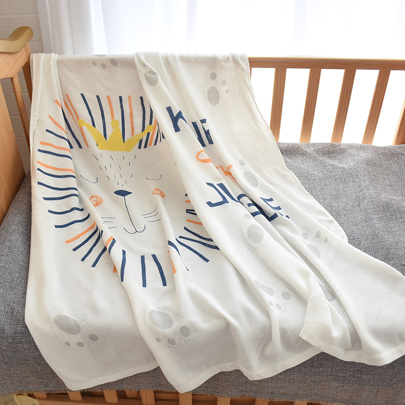 Baby Bamboo Fiber Gauze Cover Blanket Summer Thin newborn bag towels Baby Wrap Cloth Baby Bath Towels bag Single
