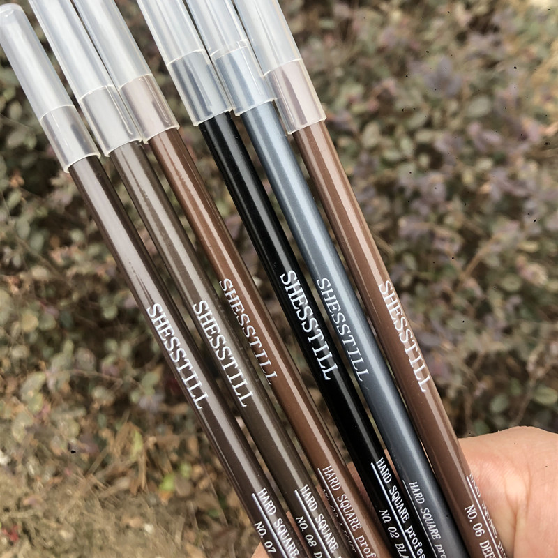 Shiting eyebrow pencil does not fade, long-lasting, sweat-proof and waterproof