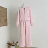 Утепленная толстовка, комплект, пуховик, кардиган, 2025 года