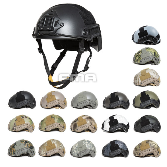 FMA 경량 FAST 시리즈 얇은 헬멧 3mm 두께 하이컷 헬멧 등산 헬멧 사이클링 헬멧 TB325