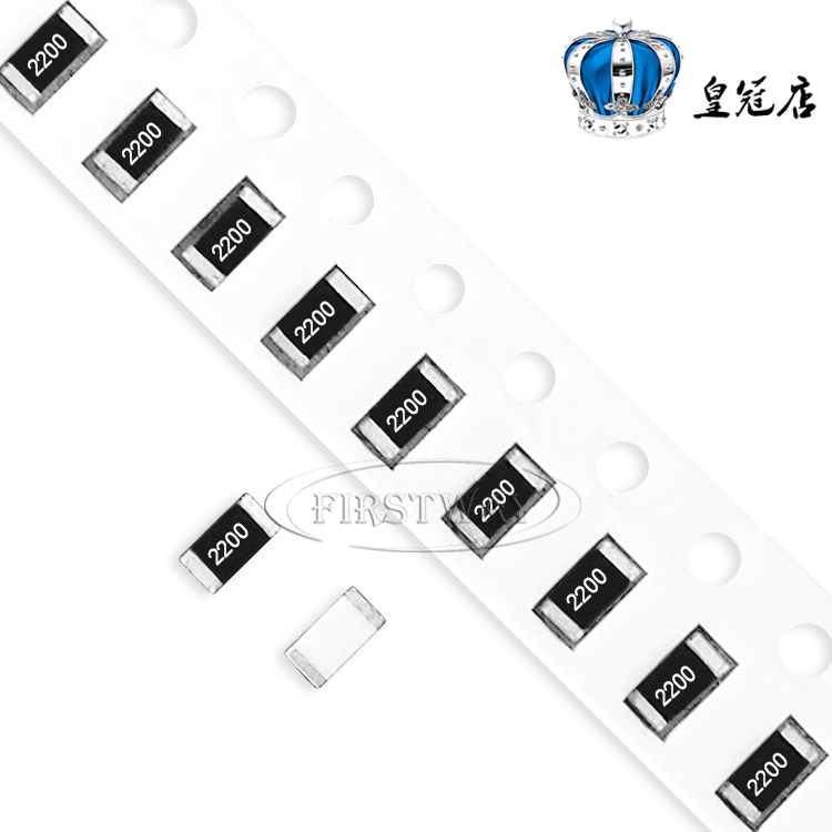 Chip resistor 1206 1% 220R 220 ohm 220ohm 2200 1/4W 0.25W precision resistor
