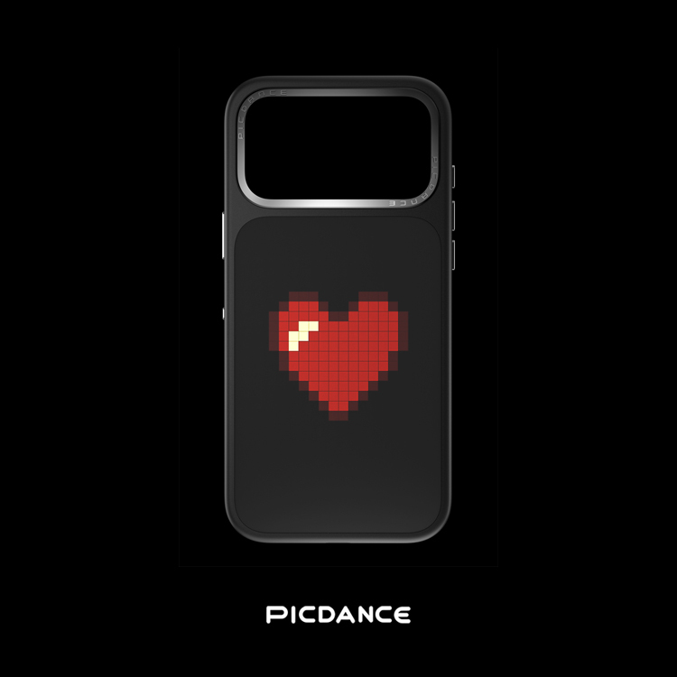 Official Genuine Picdance iPhone 17 Pro/Pro Max Smart Moving and Lighting Phone Case