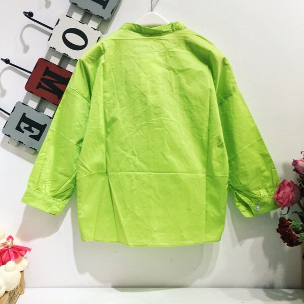 Chemise fille à manche longue - Ref 2086657 Image 3