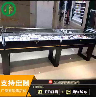 European jewelry display cabinet jewelry counter jewelry display cabinet products Watch Jade display cabinet glass cabinet