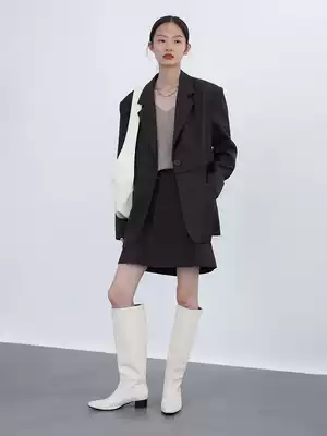 HAVERICE Restaurant God Class Single Product Detachable Suit Autumn One Clothes Two Piece Skirt Two Piece Set