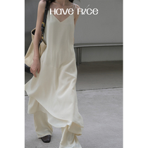 HAVERICE RESTAURANT PACKSPRING Super-out-of-the-piece summer cool pituitary muscle-sense harnesses one-piece dress