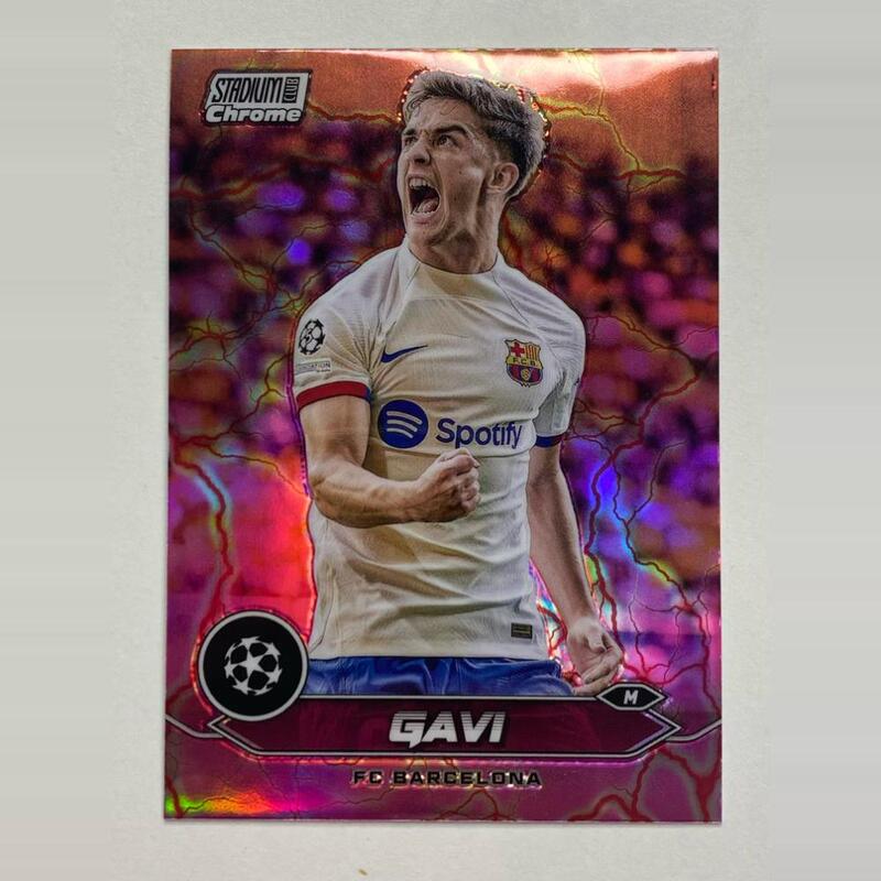 【Yizhou】Football Star Card Champions League World Cup Refraction Special Card High Ratio Limited Edition Collectible Card