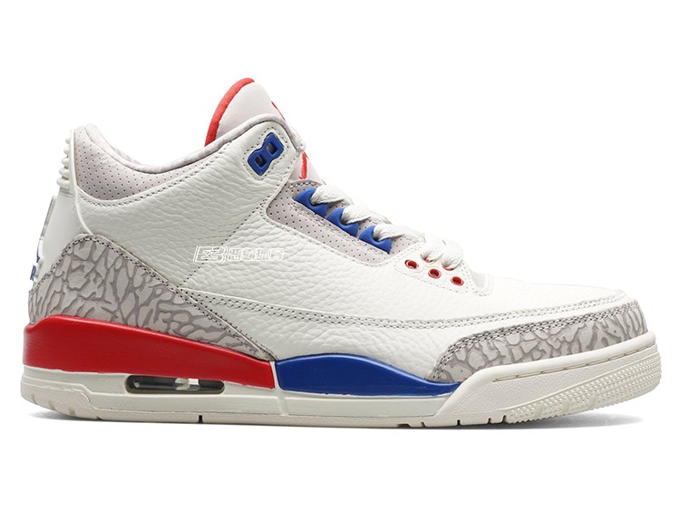 AIR JORDAN 3 Trò chơi từ thiện Giày bóng rổ AJ3 Ngày độc lập của đội Mỹ 136064-140 giày thể thao chính hãng