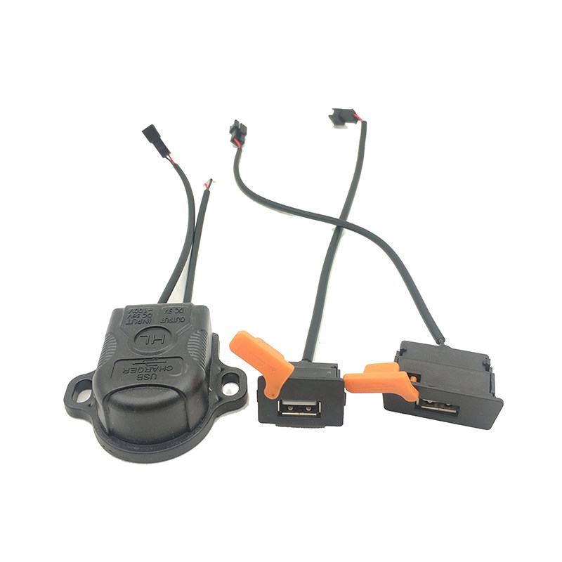 Electric car phone mobile phone charger 36V48V60V72V96V Universal retrofit mobile phone charger 2A charged