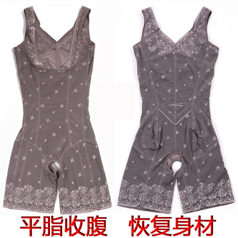 Body-in-body close-up hip-tightening hip reinforced version postpartum shaping and reduced tummy-free 4-corner pants meaty body clothes