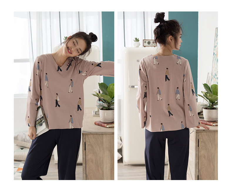 Pyjama mixte en Coton à manches longues - Ref 3005764 Image 20