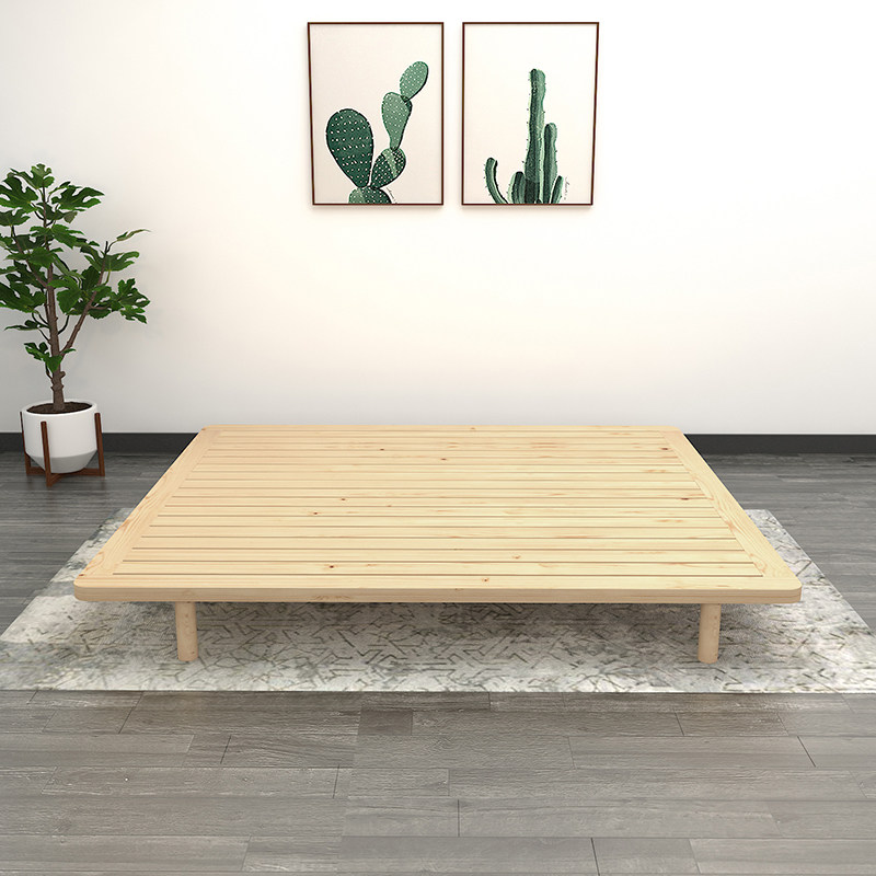 Solid wood bed board whole gasket simple sofa bed custom tatami row skeleton waist support board hard bed board bed frame