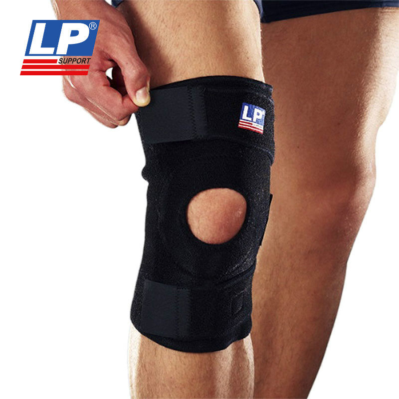 LP wrapped adjustable protector knee pads outdoor cycling running basket foot net volleyball sport knee pads 758
