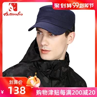 Happy Fox Mũ thể thao Mũ lưỡi trai Mũ lưỡi trai giản dị Mũ đen ngoài trời 630-5019 - Mũ thể thao nón kết đen