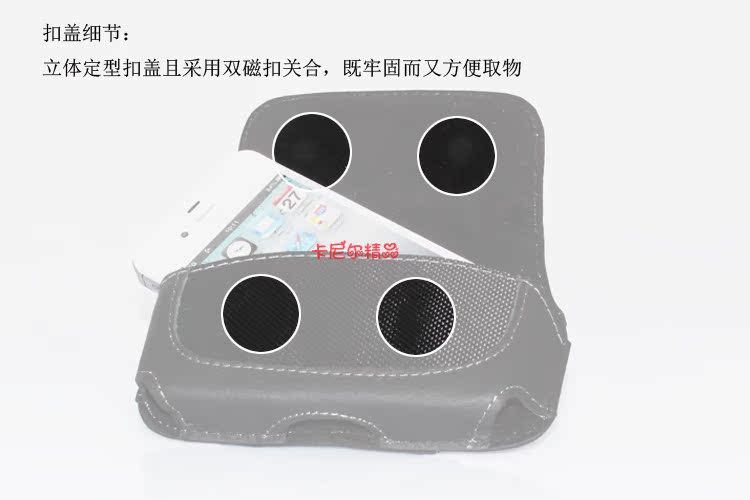 Bán chạy nhất siêu da da bò ví điện thoại di động đa chức năng đeo đai điện thoại di động túi đặt túi mini mini túi đeo nam