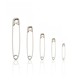 High-strength stainless steel pin fixed clothes bed sheet quilt cover buckle needle large and small paper clip lock needle paper clip