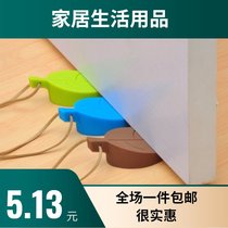 Creative leaves silicone door resistance windproof door stop can be hung door plug children baby to prevent hand door card home