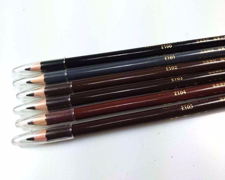 绮 莱伊 正品 lông mày bút chì 1818 không thấm nước và mồ hôi-proof không đánh dấu bút chì cứng tim là không nở bột lông mày lông mày bút chì lông mày bút chì kẻ lông mày innisfree