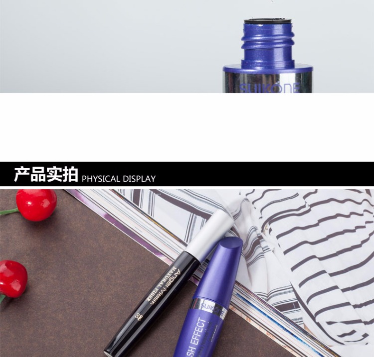 Mascara mới 2017 dài không thấm nước uốn cong dày mascara không nở hai gói - Kem Mascara / Revitalash mascara nội địa trung