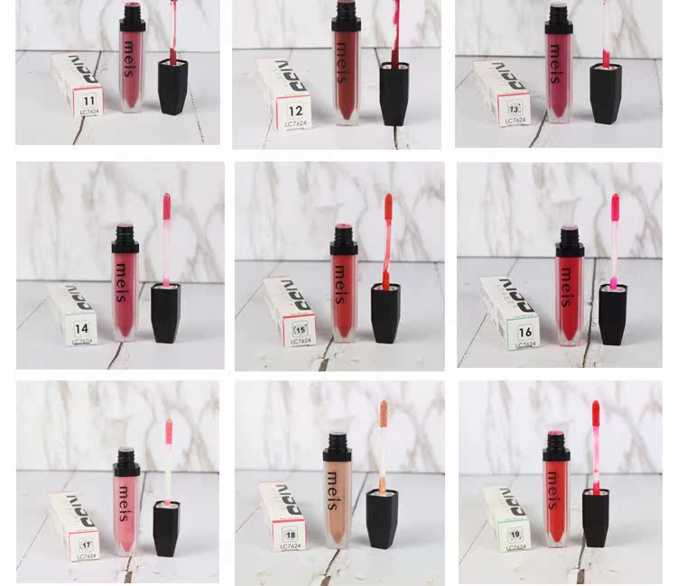 Vẻ đẹp lip men meis matte nhung không đánh dấu son bóng son bóng lâu dài giữ ẩm quốc gia sản phẩm trang điểm blogger đề nghị 	son bóng express	
