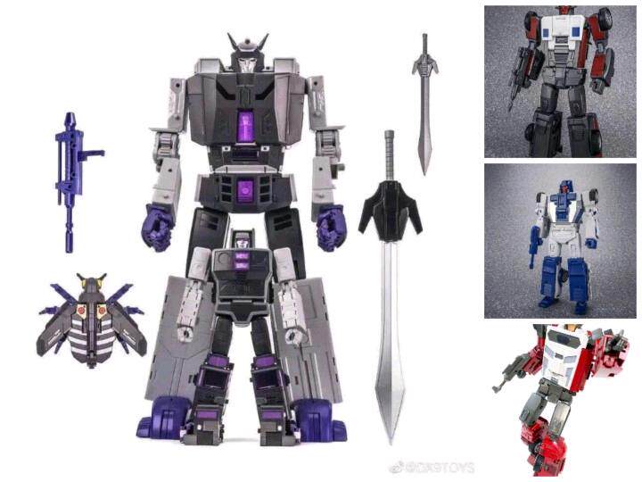 (King Kong assembly)Deformation toys DX9 flying tiger combination D17 robbery DA15 block the dead end