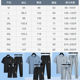 Woodpecker ກິລາແລະ leisure suit men's summer ice silk silk thin short-sleeved T-shirt men's shorts running fitness set three-pieces