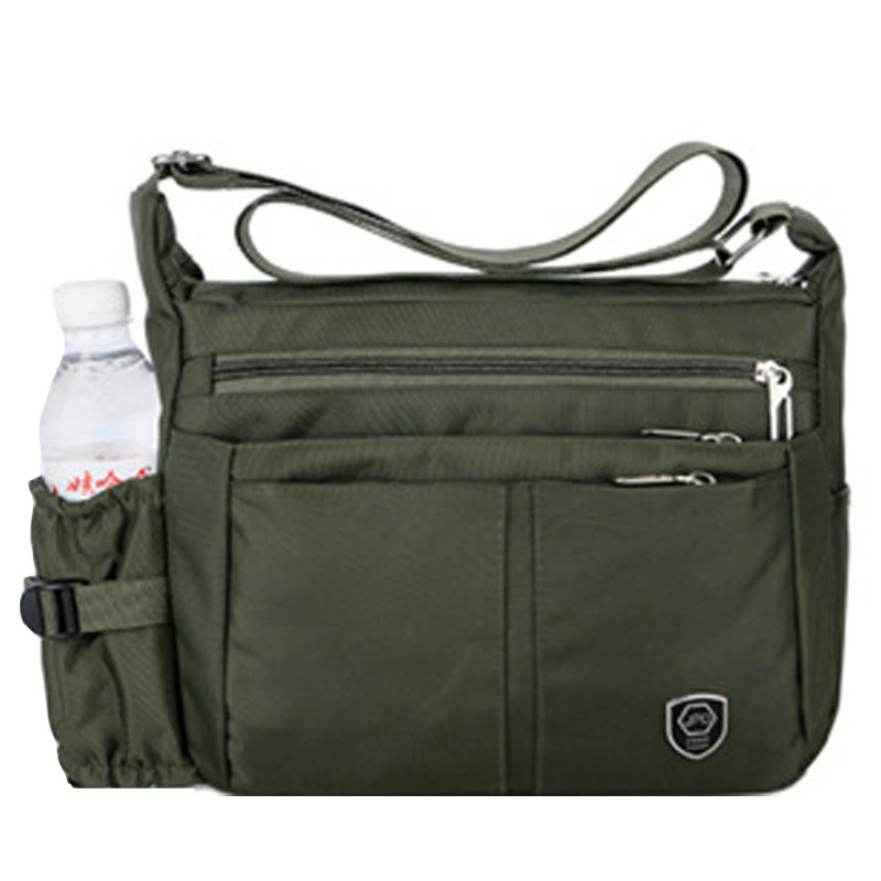 2022 out men's single shoulder inclined satchel teacup kettle position anti-rain cloth IPADIAR2 flat Umbrella man bag