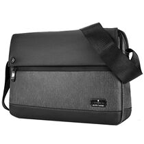 Backpack Mens Skew Satchel For Work Anti-Rain Oxford Buralphabet Rivets Single Shoulder Cross Magazine File IPAD Work With Bag