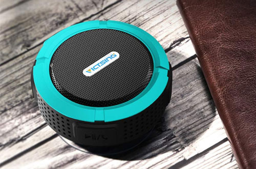 VicTsing SoundHot C6 waterproof with suction cup bathroom riding suspension outdoor portable Bluetooth small speaker