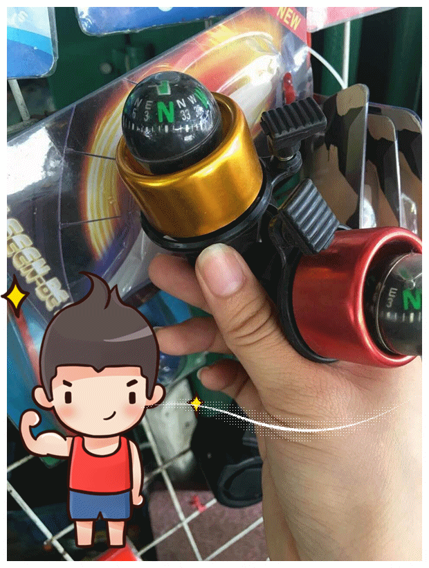 Sonnette de vélo bell Compass - Ref 1452778 Image 6