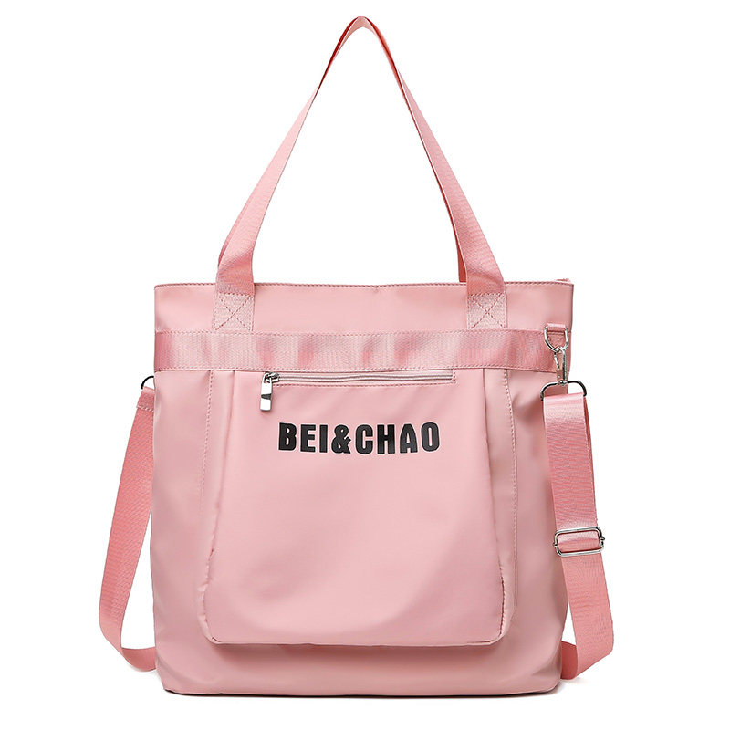 Short Travel Bag Large Capacity Female Hand Light Student Travel Business Trip Luggage Bag Mesh Red Waterproof Fitness Bag Tide