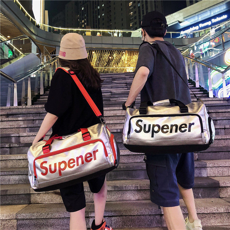 Sports Fitness Bag Women Dry Wet Separation Han Edition Net Red Travel Handbag Large Capacity Yoga Training Bag Luggage Bag