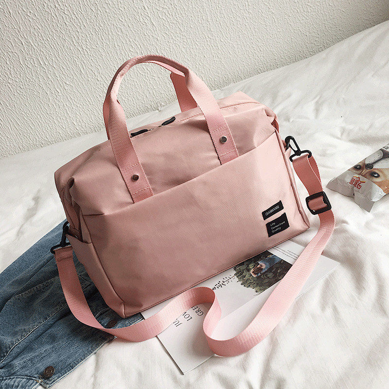 Short travel bag Cute Internet Red Large Capacity Handbag Han Version Light Short-term Business Travel Small Luggage Bag