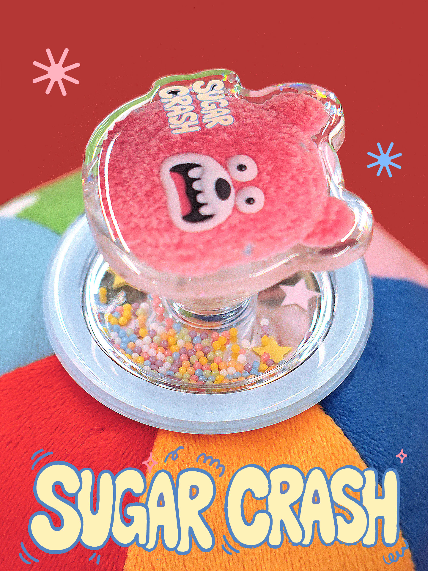 PaPaPa Burger Bear Cartoon iPhone Case