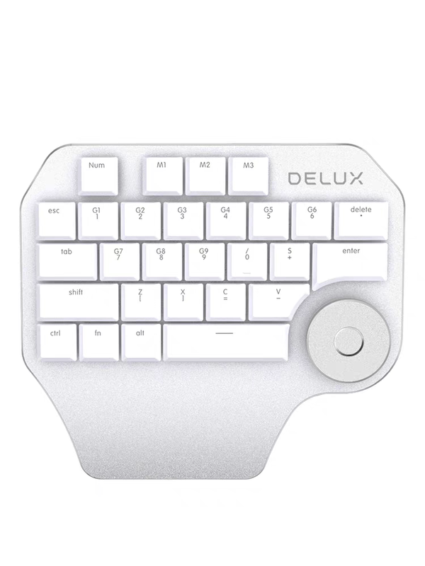 Colorful T11 Designer-Specific Keyboard Single-Hand Mechanical Left-Hand Small Custom Shortcut Key Macro Programming Ps Photo Editing